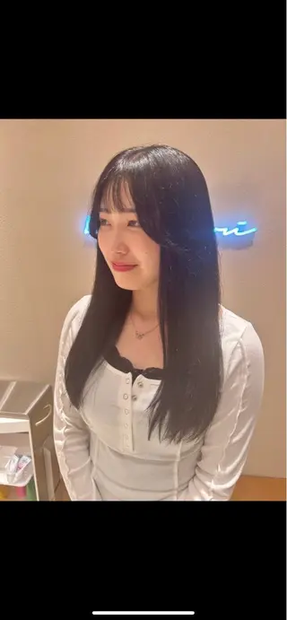 カラー 暖色カラ-ෆ˚顔周り 🎀ོ白岩亜実🎀ོのヘアスタイル