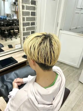 ショート メンズ 林 美佑のヘアスタイル