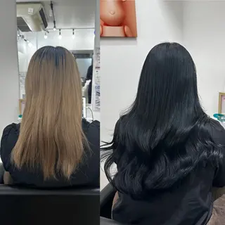 ロング カラー SEDEAL所属・ハイトーン/エクステ 韓国風/y2kカイラのヘアスタイル