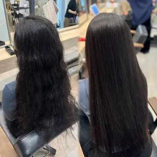 ロング ハイトーン/艶カラー /ケアブリーチ/香音のヘアスタイル