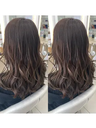 セミロング パーマ 🫧ふくだ りな 🕊のヘアスタイル