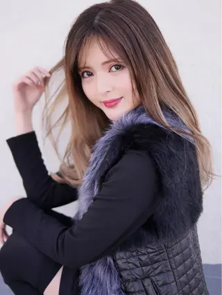 ロング 中嶋 【ナカジマ】のヘアスタイル