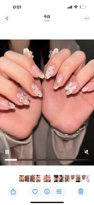 ネイル 宮澤 朱里のネイルデザイン