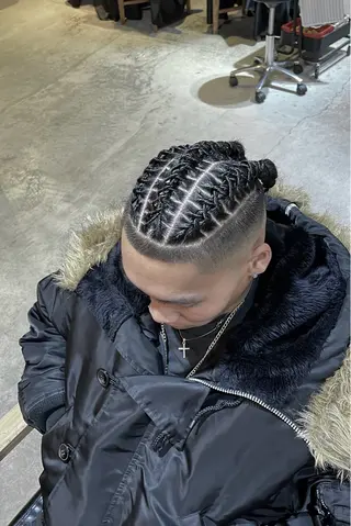 メンズ メンズ特化/フェード 樋口裕馬のヘアスタイル