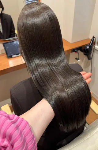 セミロング カラー ボブ美容師💛 AYUMIのヘアスタイル