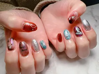 ネイル Nail Salon L'arc所属・💊大阪/心斎橋 moni🧠のネイルデザイン