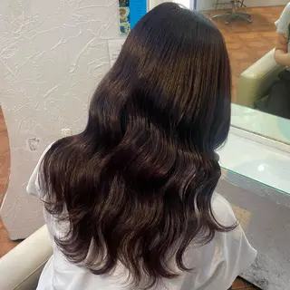 ロング カラー Miyu's所属・juri .のヘアスタイル