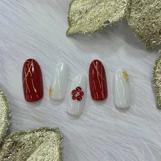 ネイル ⭐︎休業中の練習⭐︎ JNA認定講師髙橋のネイルデザイン