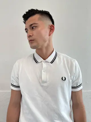 ショート メンズ メンズスタイリスト リュウジのヘアスタイル