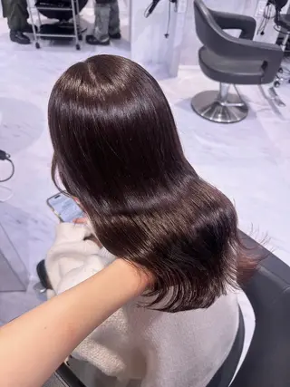 ロング カラー *🌐銀座 ACADEMY🌐のヘアスタイル