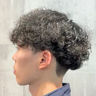 ショート パーマ ヘアアレンジ メンズ ✂️パーマ職人✂️ 相模大野/カラー◎のヘアスタイル