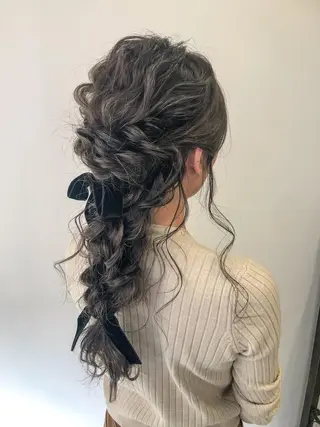 ヘアアレンジ salowin郡山所属・佐藤 結花のヘアスタイル