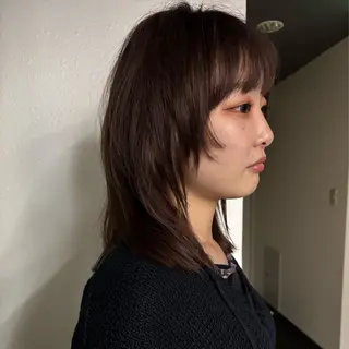 セミロング カジュアルパーマ/ 似合わせヘア/ショウのヘアスタイル