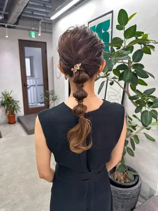 ヘアアレンジ tone所属・tone/ AKANEのヘアスタイル