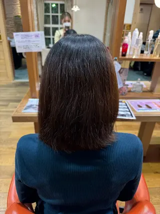 ミディアム 鈴木 杏のヘアスタイル