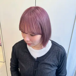 ショート 結衣/ 透明感カラー🎀のヘアスタイル
