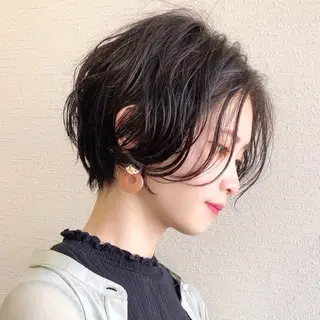 ショート パーマ Lulux Hair Salon所属・木村 楓羽歌のヘアスタイル