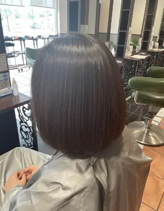 カラー ミディアム 華乃 まりのヘアスタイル