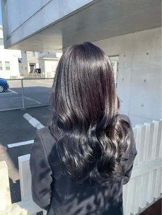 ロング カラー 越後 匡貴のヘアスタイル