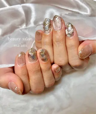 ネイル beauty salon ma'am所属・chihiro 小路ネイルのネイルデザイン