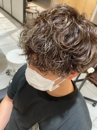 ショート 【レイク　メンズ特化 /パーマ特化】野平のヘアスタイル