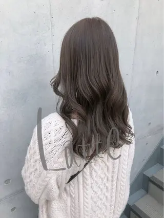 セミロング カラー ヘアアレンジ SALOWIN 二子玉川店所属・kei_____ SALOWINのヘアスタイル
