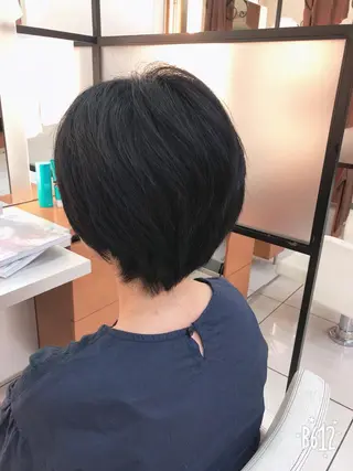 ショート ナカタケ ユウのヘアスタイル