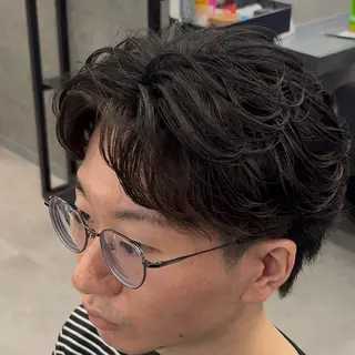 ショート ヘアアレンジ メンズ 【札幌メンズ特化】 🔥RIKU🔥のヘアスタイル