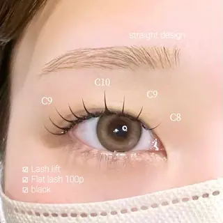 アイブロウ MAQUM所属・MAQUM Rinoのマツエク・マツパデザイン