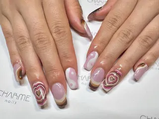 ネイル CHARME 🤎〔RINA〕のネイルデザイン