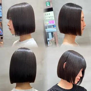 ミディアム 髪質改善縮毛矯正 リピートNo.1米倉のヘアスタイル