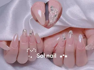 ネイル パラジェル&フィルイン取り扱いサロンSol Nail所属・Sol Nail ミネのネイルデザイン
