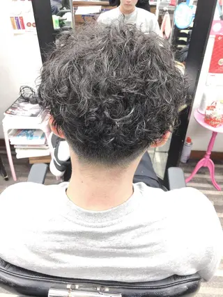 パーマ メンズ vaselines hair and more所属・大久保 奈美のヘアスタイル
