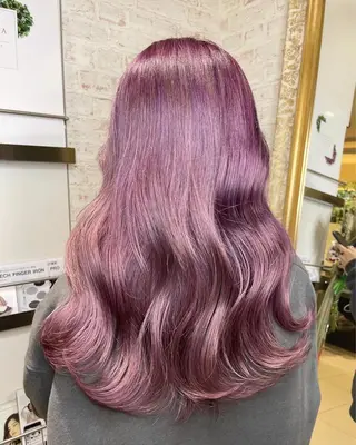 ロング カラー matiz マティス　表参道所属・💜アンブレラカラー 髪質改善　丸尾】のヘアスタイル