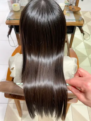 ロング 平川 楓のヘアスタイル