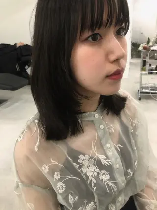 ミディアム MIGxLIG所属・けー ボブのヘアスタイル