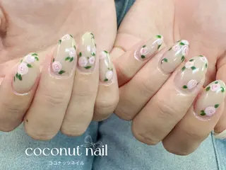 ネイル 神田 ココナッツのネイルデザイン