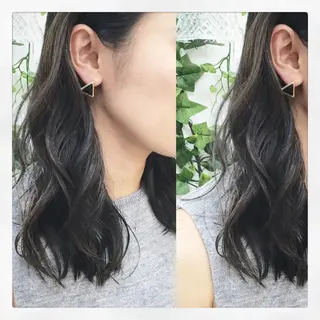 セミロング エクステ（レミー毛） NINEのヘアスタイル