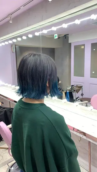 ショート L STUDIO心斎橋店所属・派手髪支持率No1 Eisukeのヘアスタイル