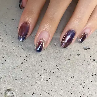 ネイル Ray. ／綺麗目ニュアンスのネイルデザイン