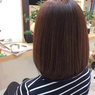 ショート ミディアム カラー 岡本 拓朗のヘアスタイル