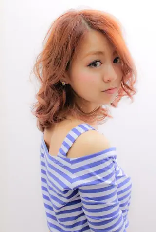 ミディアム HAIRsalon BONDS所属・山本 佳裕のヘアスタイル