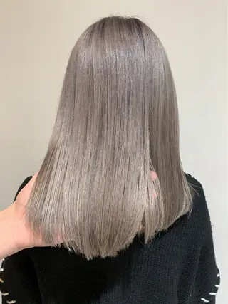 ミディアム カラー パーマ ヘアアレンジ 【公式】amble luxe池袋東口🩷のヘアスタイル