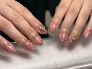 ショート トゥー フエンのネイルデザイン