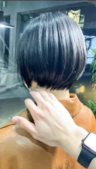 ショート nex the salon coall所属・🫧似合わせショート イシダ🫧のヘアスタイル