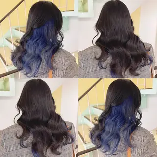 カラー 渋谷:インナーカラー ／🍒エリカ🍒のヘアスタイル