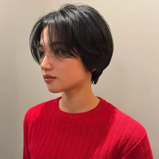 ショート カラー 🌿レイヤーボブ/パ ーマ🌿　木梨健太のヘアスタイル