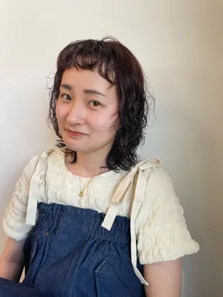 ミディアム ちほ /ボブスタイルのヘアスタイル