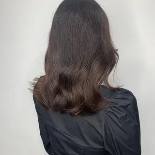 セミロング カラー HARUKA韓国ヘア /Luana梅田のヘアスタイル