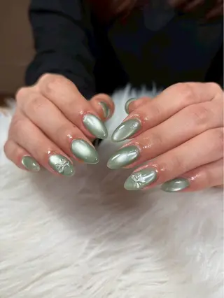 ネイル 🫧‪Yuri🫧 2月予約受付中🌟のネイルデザイン